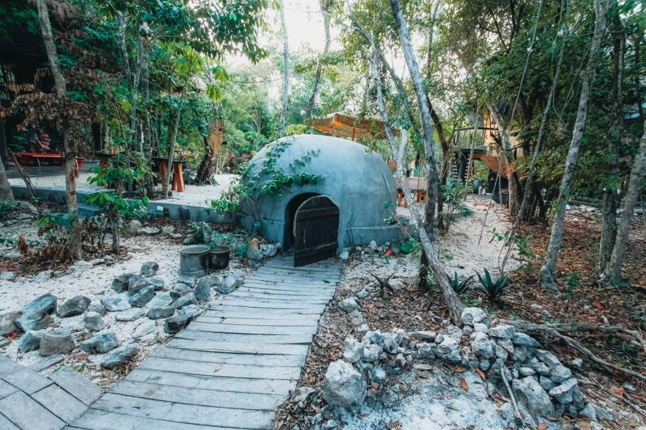 Casa Del Arbol At Villa Duendes Akumal Exterior foto